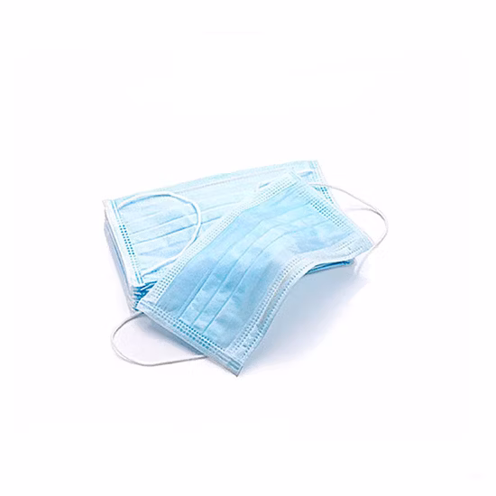 Earloop desechable no tejido Mascarilla médica de 3 capas