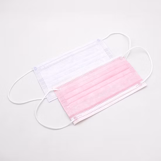 Venta al por mayor Certificado por la FDA ASTM Nivel 3 Máscaras de hospital desechables Mascarilla quirúrgica médica de polvo facial dental protectora no tejida para uso hospitalario