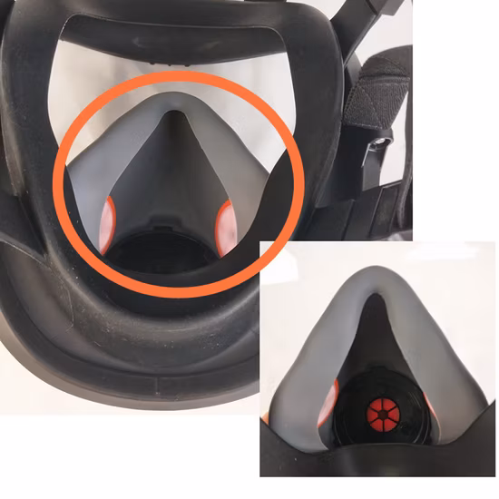 Productos para el cuidado de la salud Máquina de mascarillas de 3 capas Respirador de mascarilla negra Spunlace de tela de 3 capas